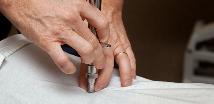 patient receiving activator methods technique in Ontario