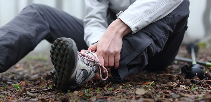 patient needing ankle pain treatment in Ontario