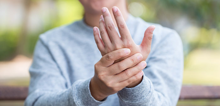 patient needing dupuytren contracture treatment in Ontario
