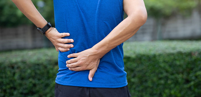 patient needing pinched nerve treatment in Ontario