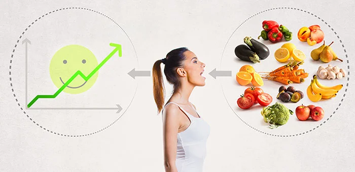 patient consuming healthy foods under guidance of Ontario chiropractor